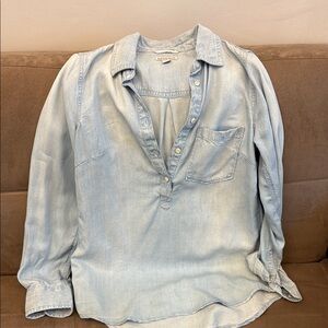 Light Blue Button-Up Shirt